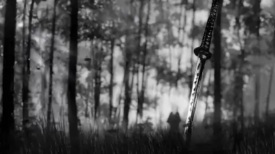 Katana In Forest: Menu backgrounds