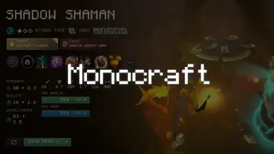 Monocraft: Fonts