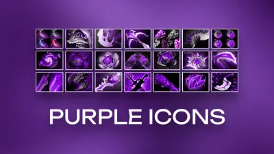 Purple Icons: Item icons