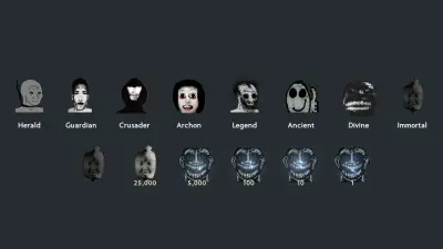 Void Medals: Rank icons