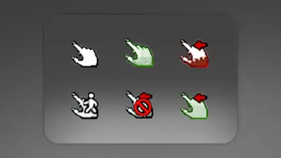 White Necronub Cursor: Cursors