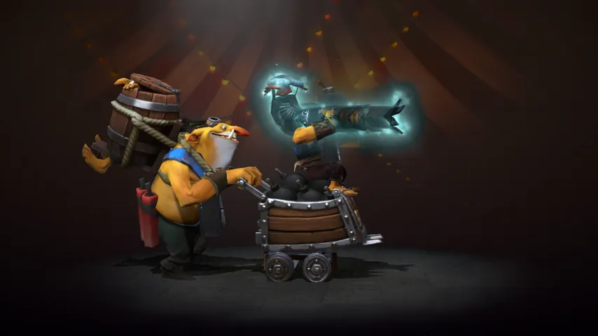 Techies Frostbloom Weapon: a Techies mod for Dota 2