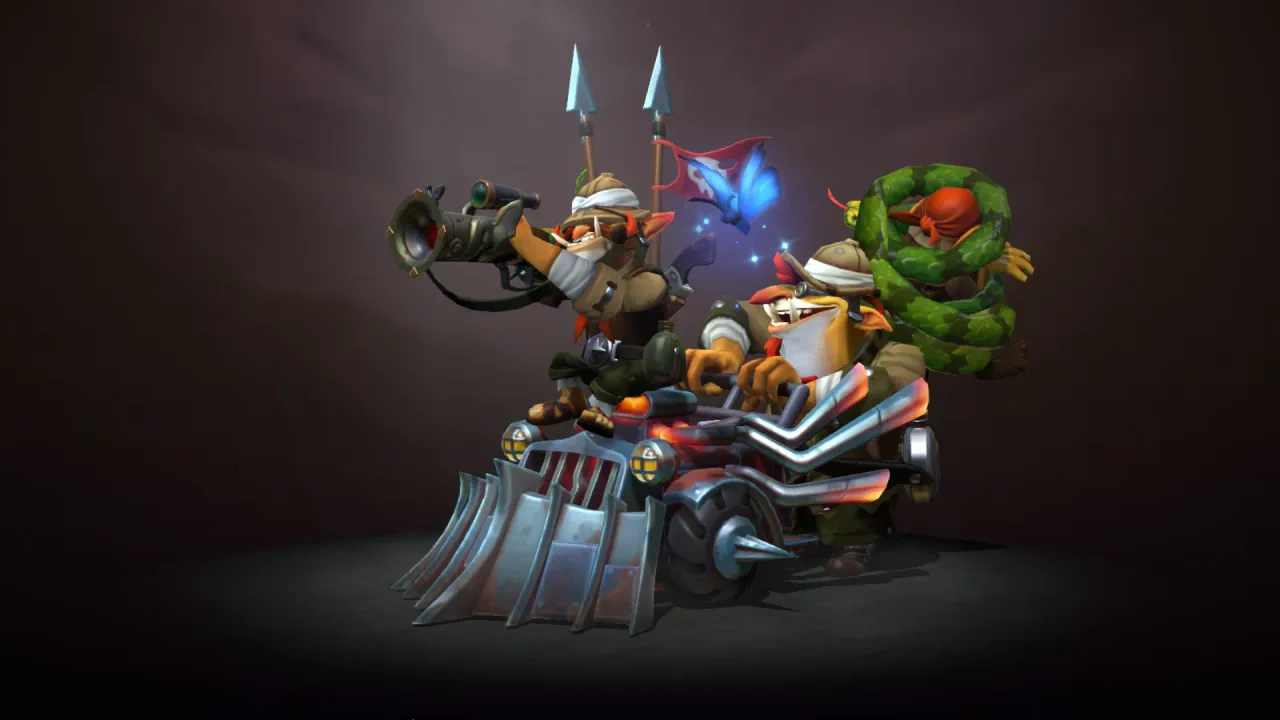 Techies War Rig Pachyderm: a Techies mod for Dota 2