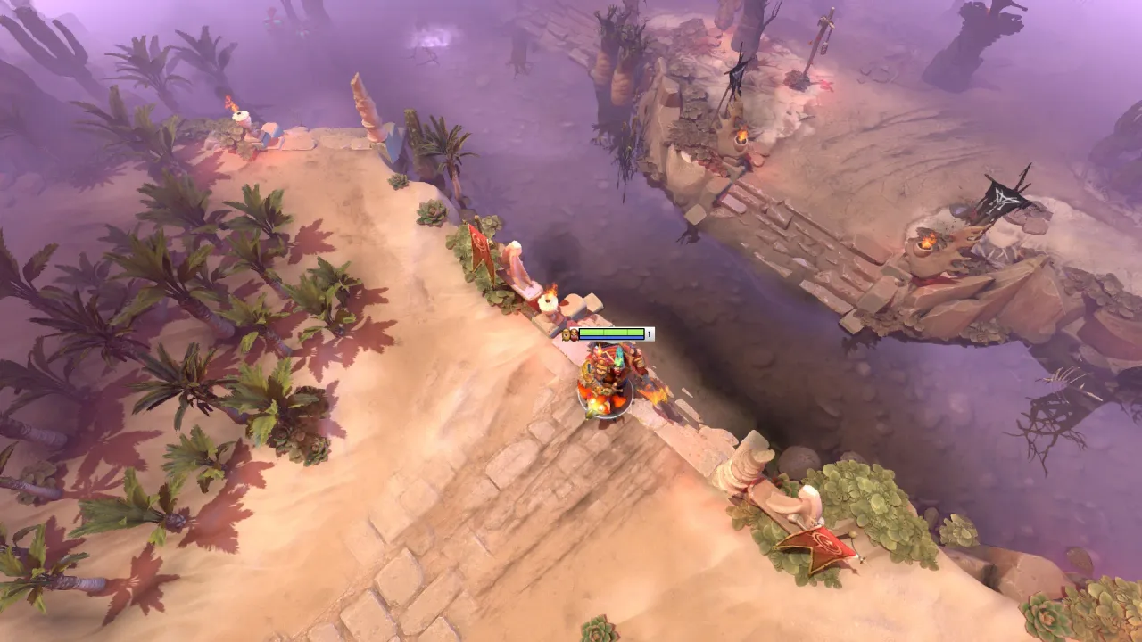 TI5 Desert Terrain: Terrains — a Dota 2 mod