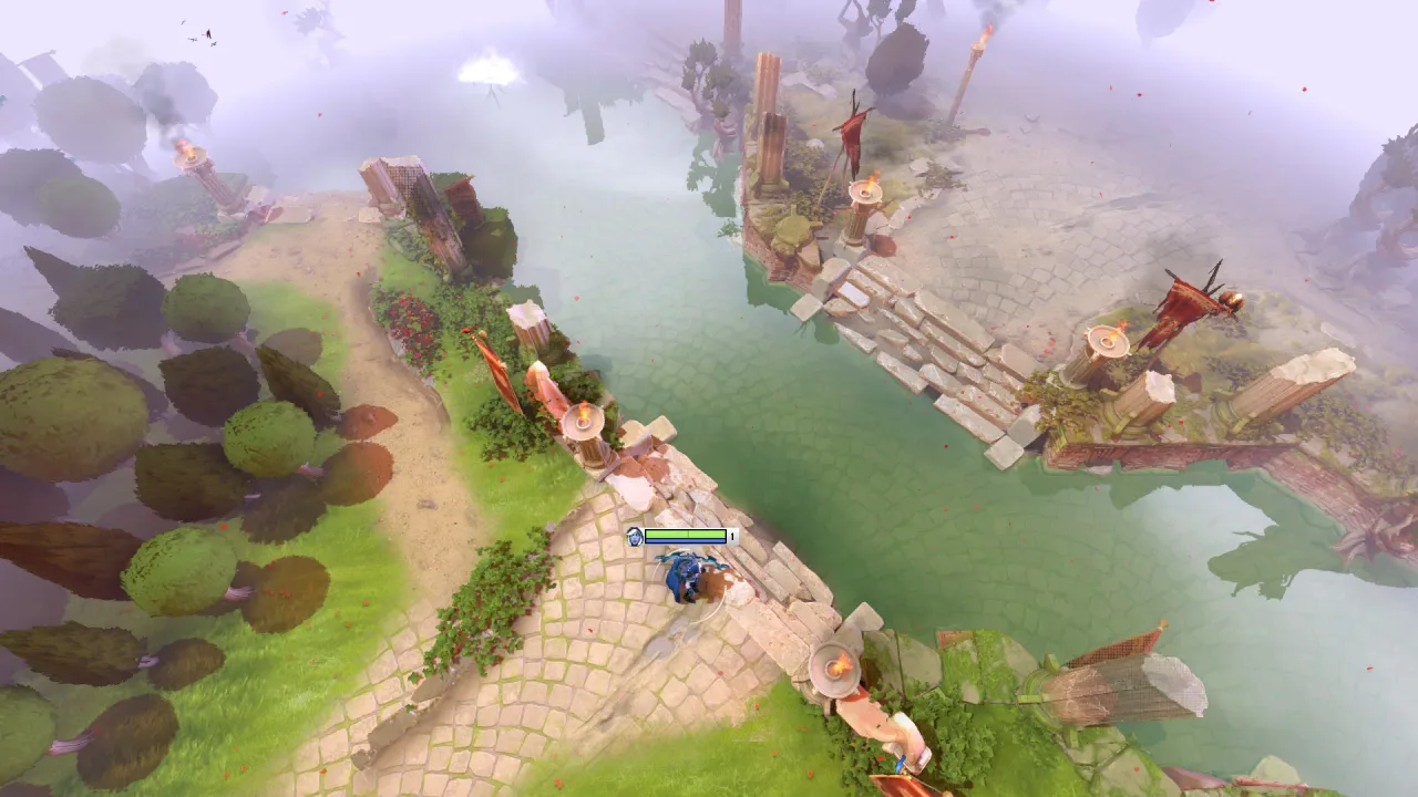 TI6 Immortal Gardens: Terrains — a Dota 2 mod