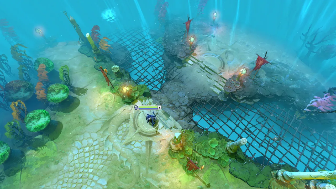 TI7 Reefs Edge: Terrains — a Dota 2 mod