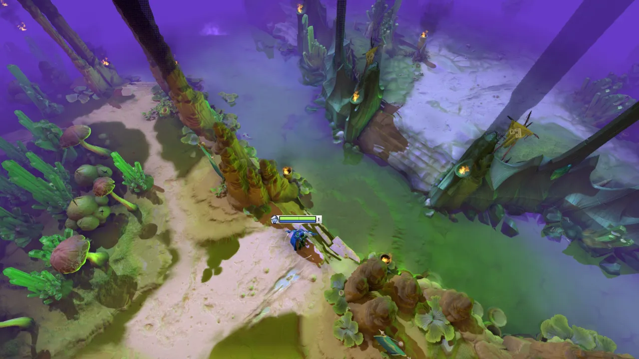 TI8 Emerald Abyss: Terrains — a Dota 2 mod