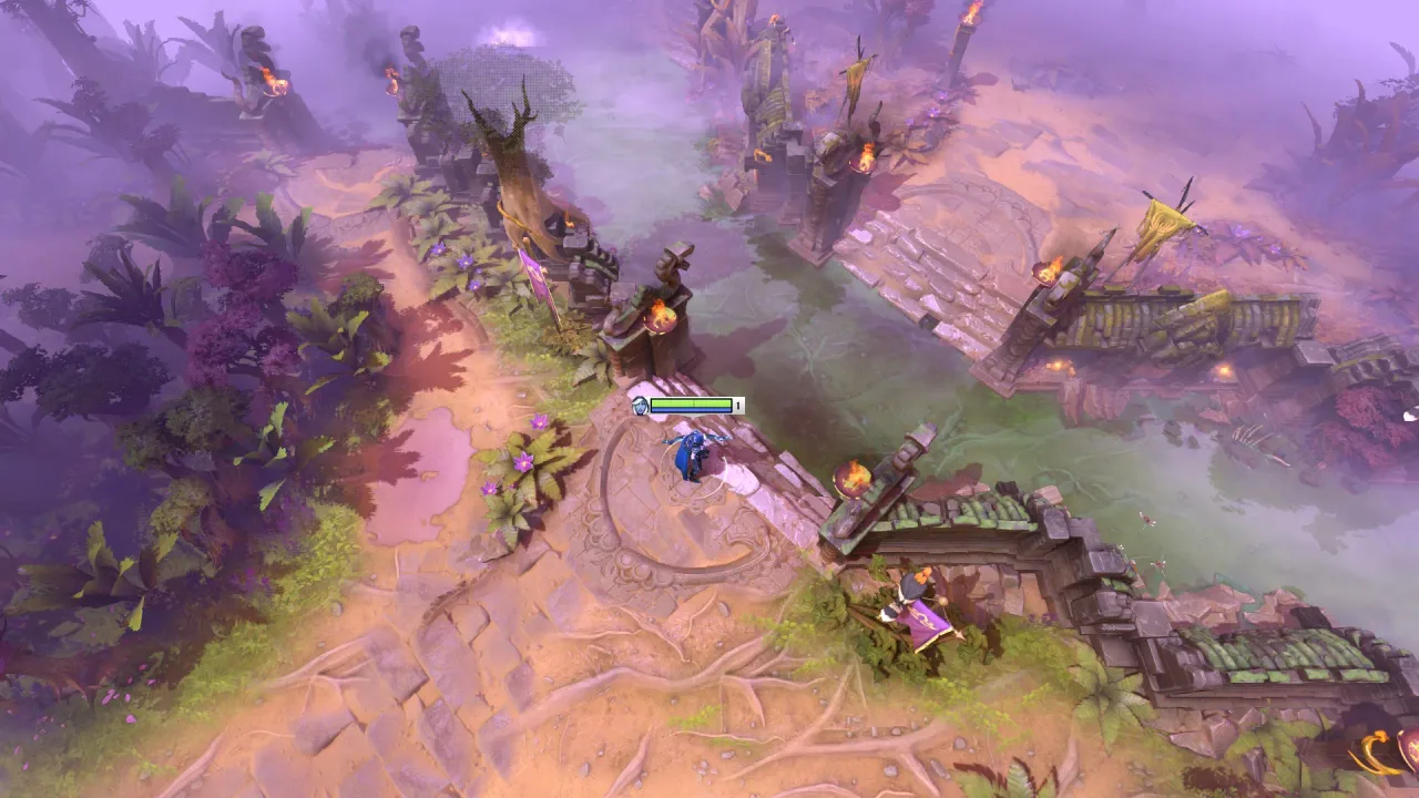 TI9 Overgrown Empire: Terrains — a Dota 2 mod