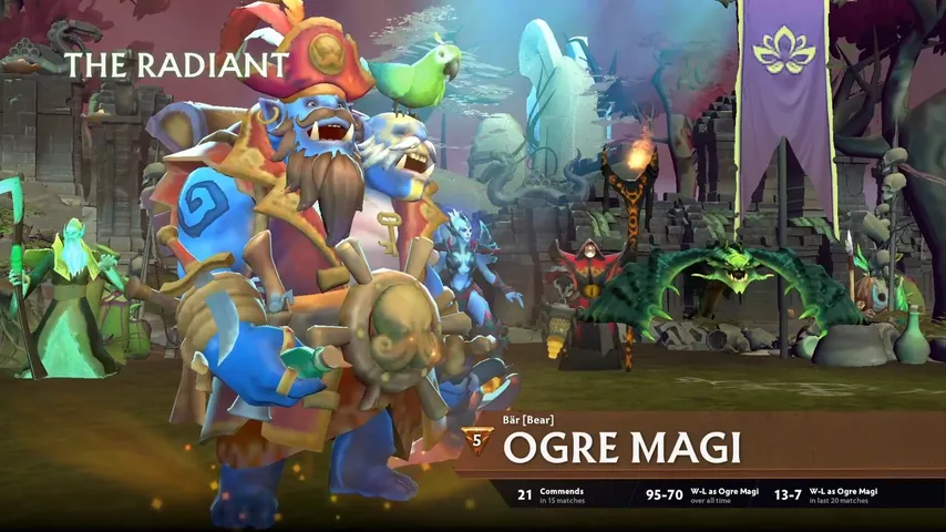 TI9 Versus Screen I: Versus screens — a Dota 2 mod