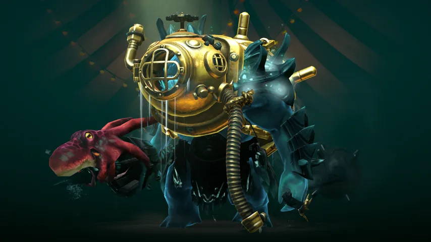 Tidehunter Golden Diretide: Heroes