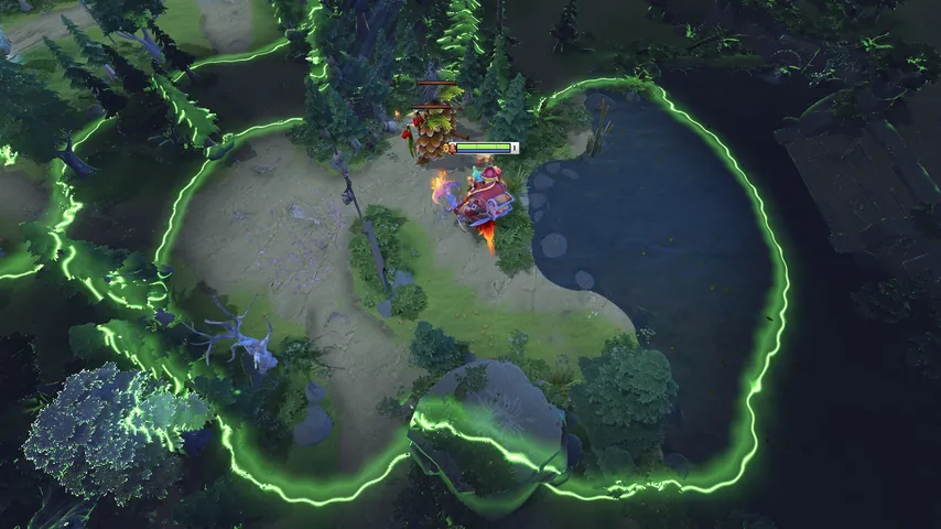 Wave Green: Shaders — a Dota 2 mod