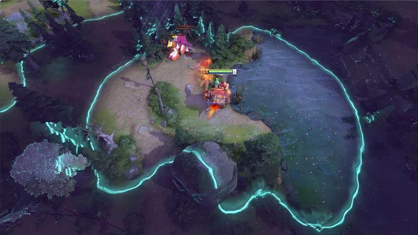 Wave Lite Aqua: Shaders — a Dota 2 mod