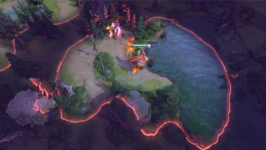 Wave Lite Red: Shaders — a Dota 2 mod