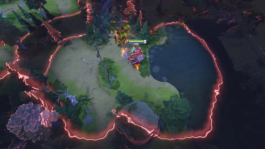 Wave Red: Shaders — a Dota 2 mod