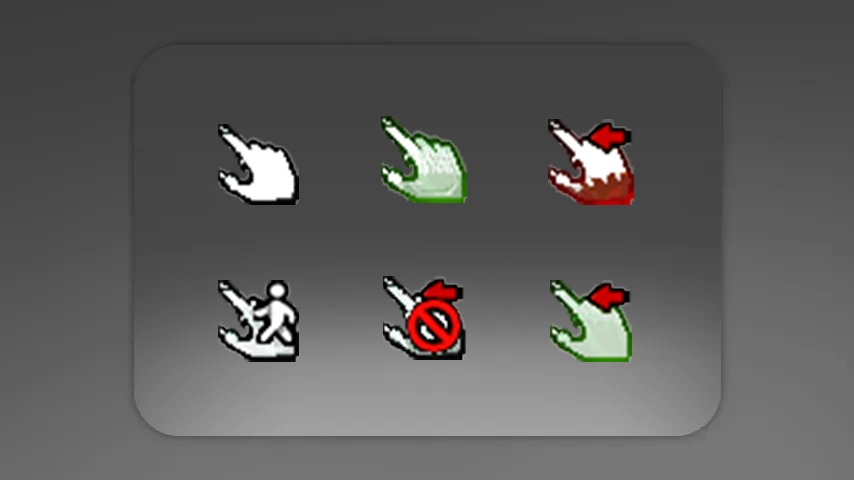 White Necronub Cursor: Cursors — a Dota 2 mod
