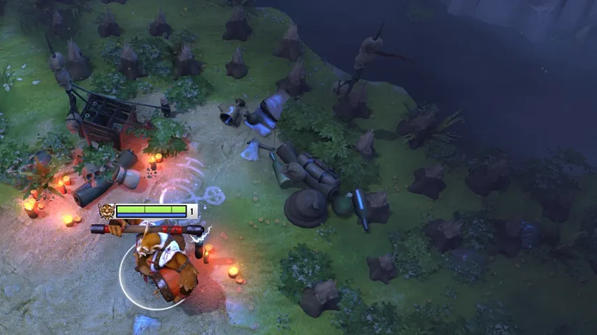 Wooden Trees: Trees — a Dota 2 mod